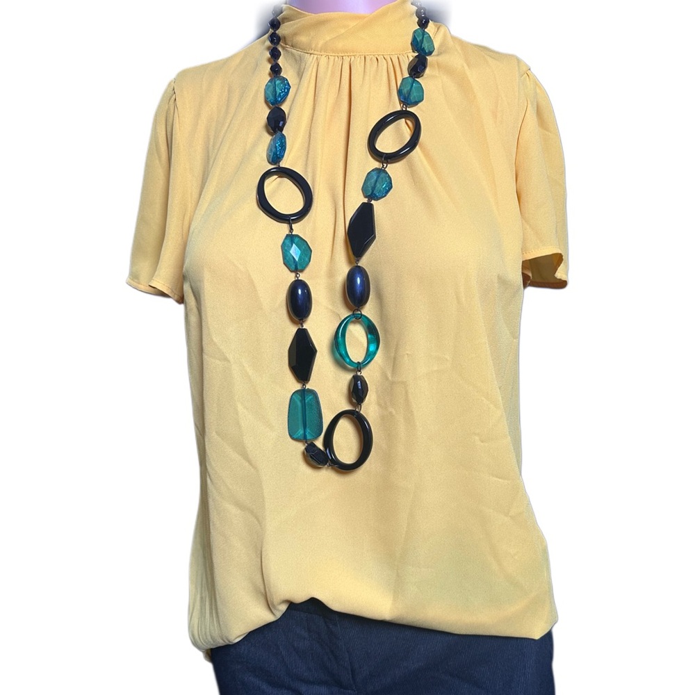 7th Avenue Mustard Blouse